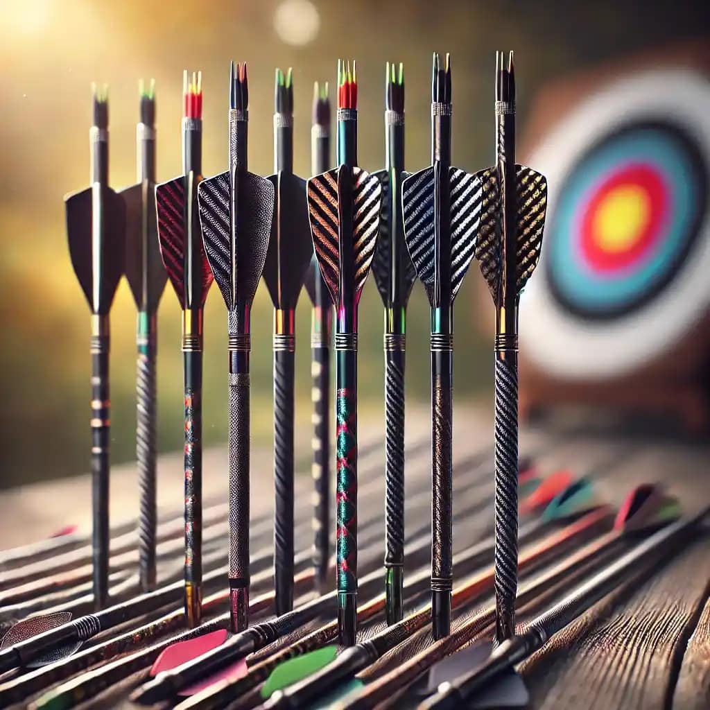 Las flechas de fibra de carbono ofrecen una combinación inigualable de precisión, durabilidad y velocidad, lo que las convierte en la opción ideal para arqueros y cazadores serios.