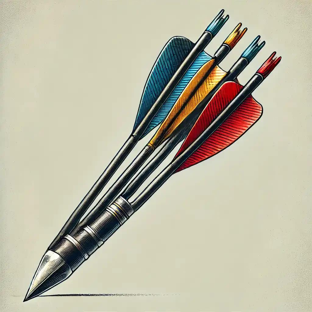 Las flechas de fibra de vidrio son una opción económica y duradera para arqueros principiantes y recreativos que buscan una solución resistente y accesible.